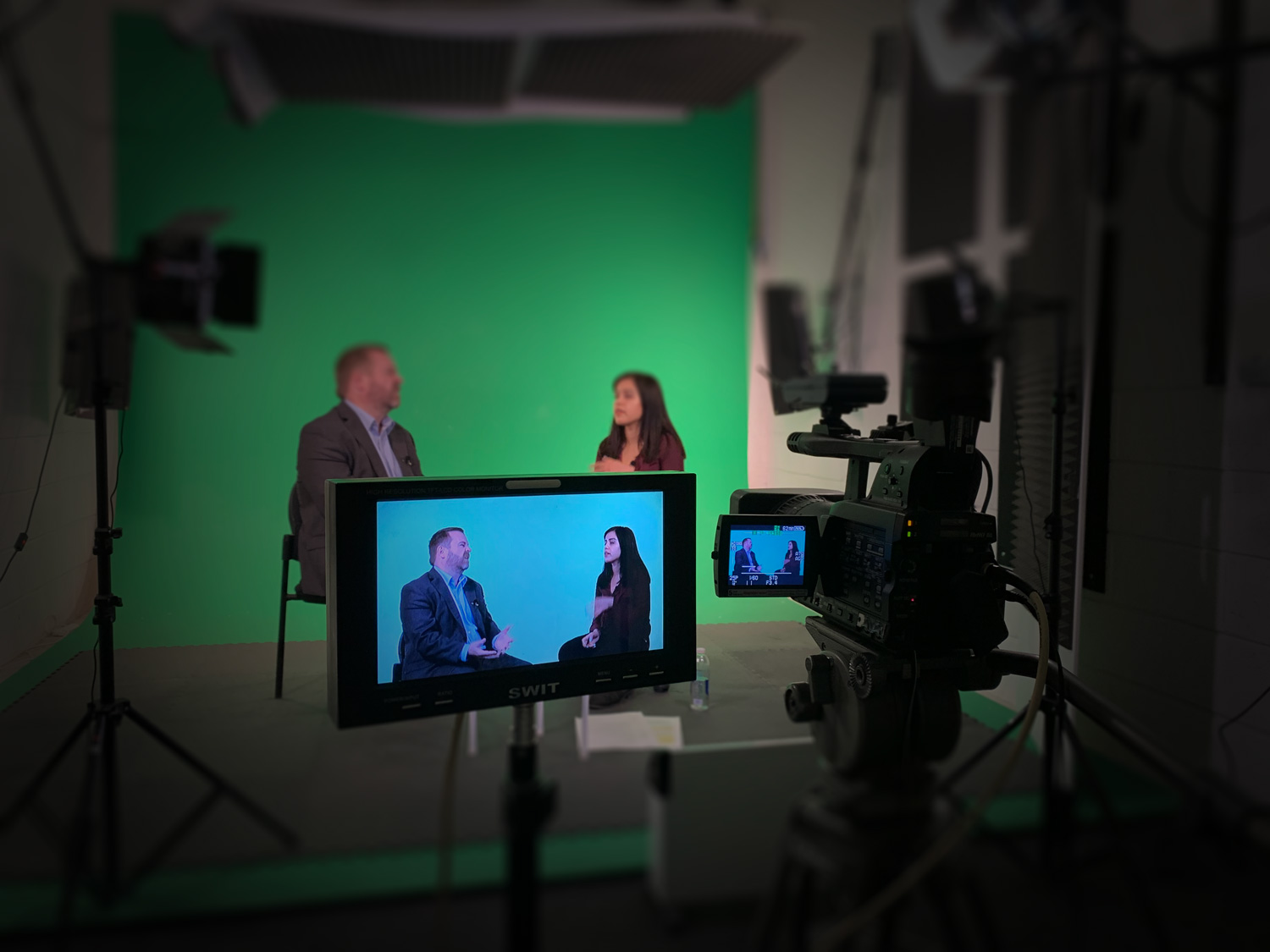 Video interviews photo