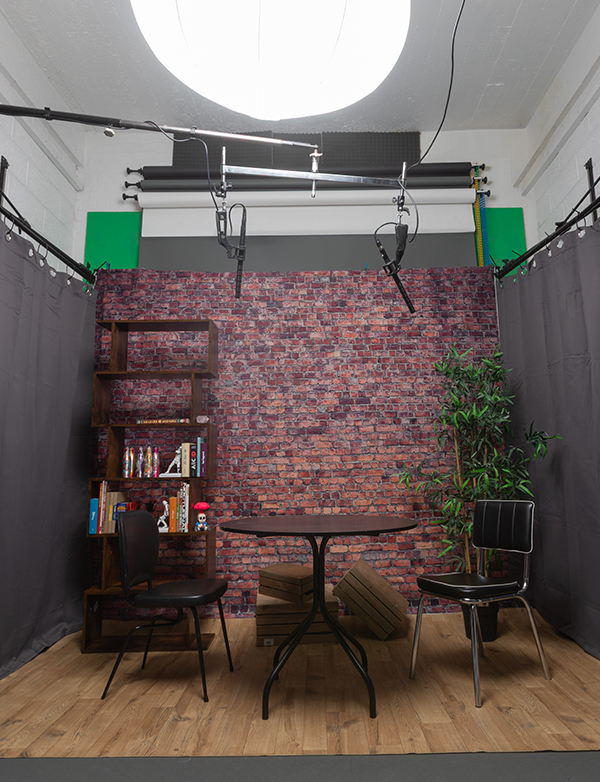 Video podcast recording studio in Hull at Whites Hire Studio