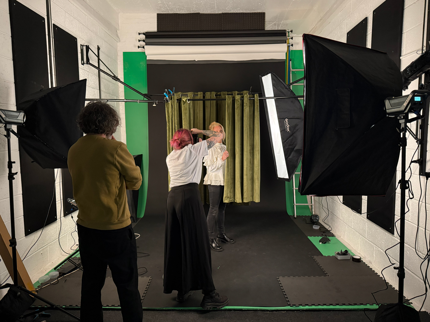 Planning a studio photography session